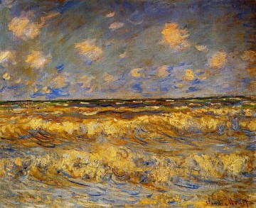150の主題の芸術作品 Painting - 荒海 クロード・モネの風景